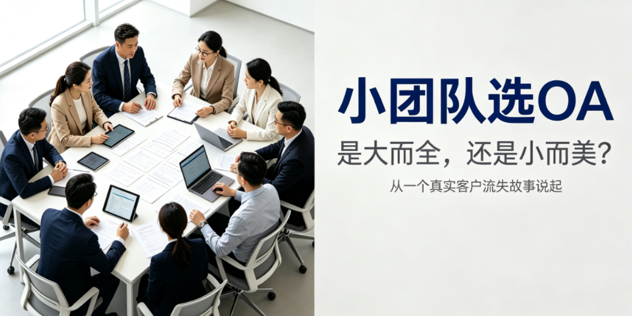 小团队选 OA,是大而全还是小而美?